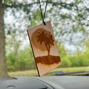 Palm Tree (Sunset) Hang & Hide Air Freshener