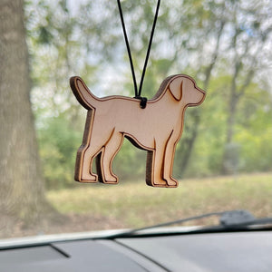 Dog (Lab) Hang & Hide Air Freshener