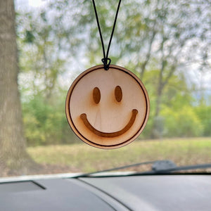 Smiley Face Hang & Hide Air Freshener