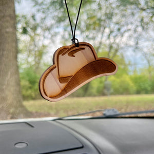 Cowboy Hat Hang & Hide Air Freshener