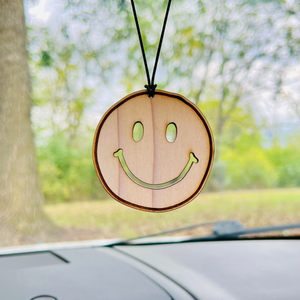 Smiley Face (See-Thru) Hang & Hide Air Freshener